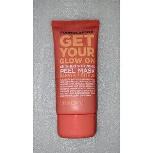 Formula Get Your Glow On Skin Brightening Peel Mask Papaya Citrus Skincare Face